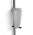 green basics rain catcher 35ltr living concrete